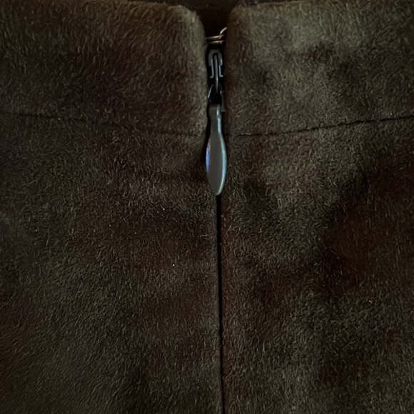 BCBG MAX AZRIA Suede Mini Skirt - Picture 5 of 7